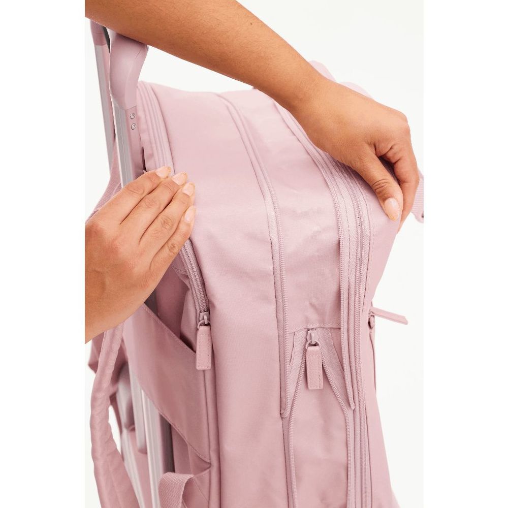 NWT BEIS The Expandable Backpack in Atlas Pink - Picture 4 of 6